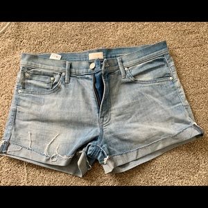MOTHER denim boyfriend short, size 27